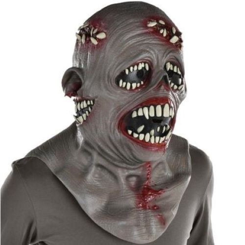Adult Mr. Smiley Teeth Latex Unique Horror Halloween Mask